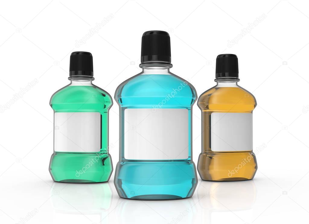 Mouthwash set template