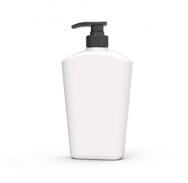 Dağıtıcı şişe mockup pompa