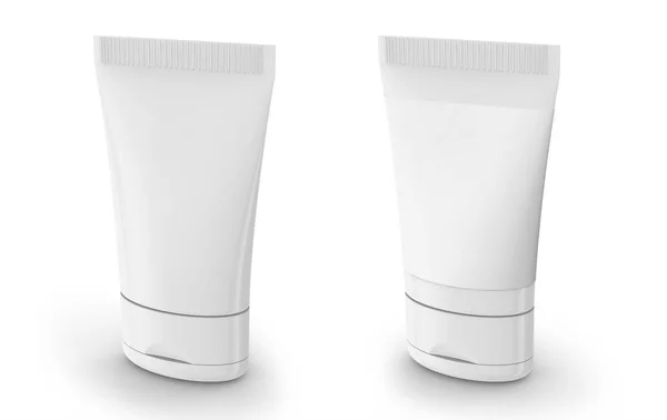 3D render facial cleanser mockup — Stock Photo, Image