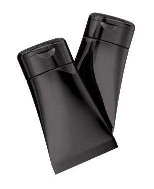 3D render yüz temizleyici mockup