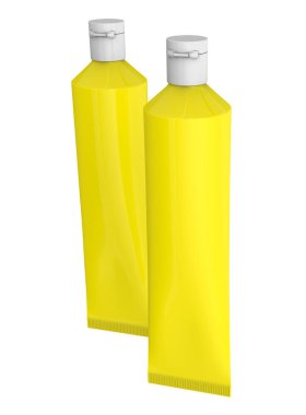Diş macunu paket mockup