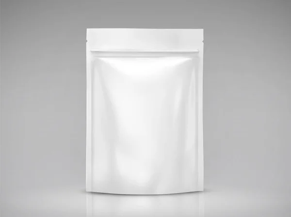 Mockup saco de folha em branco — Vetor de Stock
