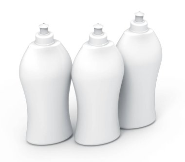 Bulaşık yıkama şişe mockup