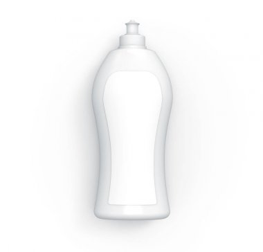 Bulaşık yıkama şişe mockup