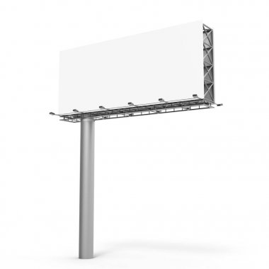 3D render billboard