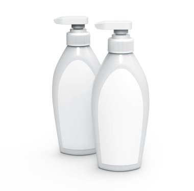 Dağıtıcı şişe mockup pompa