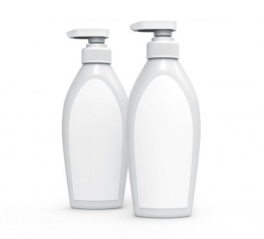 Dağıtıcı şişe mockup pompa