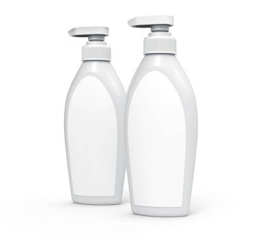 Dağıtıcı şişe mockup pompa