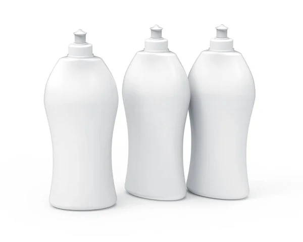 Dishwashing bottle mockup — Stock Photo, Image
