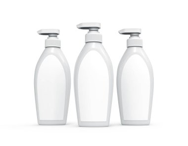 Dağıtıcı şişe mockup pompa