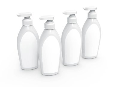 Dağıtıcı şişe mockup pompa