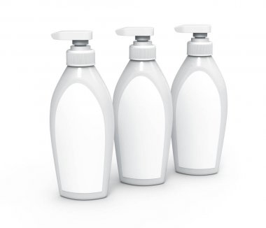 Dağıtıcı şişe mockup pompa