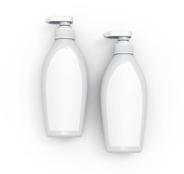 Dağıtıcı şişe mockup pompa