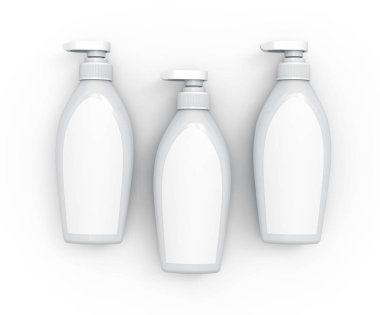 Dağıtıcı şişe mockup pompa