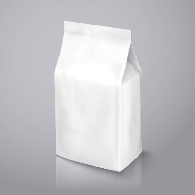 Kahve çekirdeği paket mockup