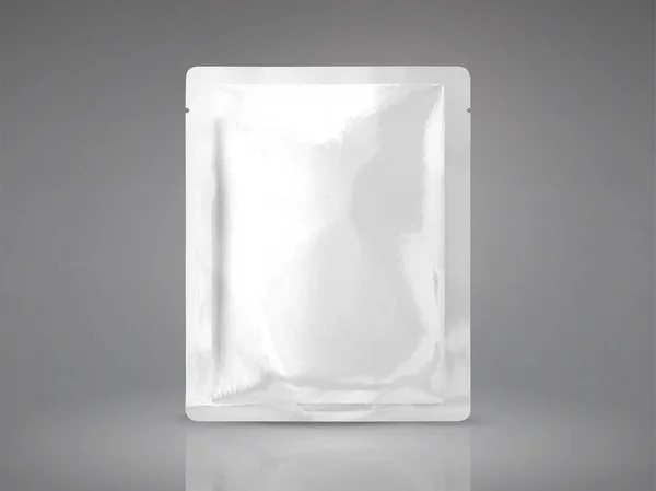 Download White Blank Retort Foil Pouch Packaging Medicine Drugs Or ...