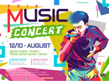 Müzik konser Poster
