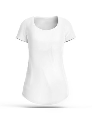 Kepçe boyun gömlek mockup