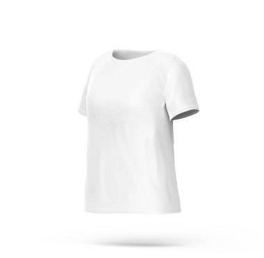 Mürettebat boyun T-shirt