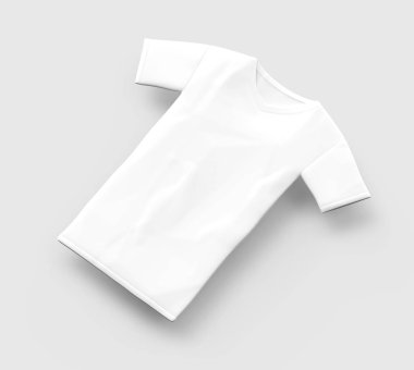 V boyun T-shirt mockup