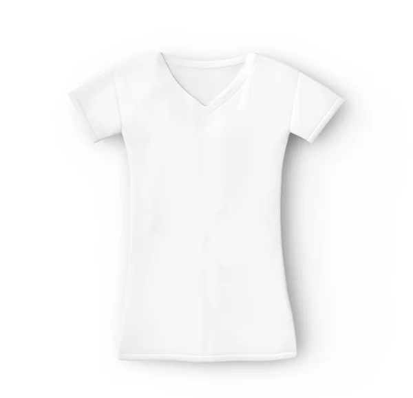 Camiseta cuello en V — Foto de Stock