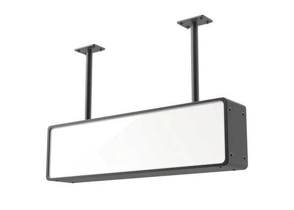 Hanging lightbox template — Stock Photo, Image