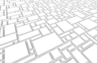 Beyaz kentsel arka plan