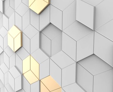 geometrik beyaz arka plan