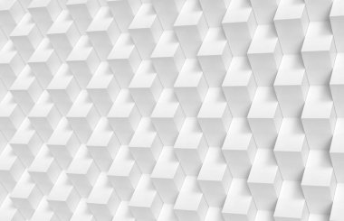 Beyaz küp arka plan