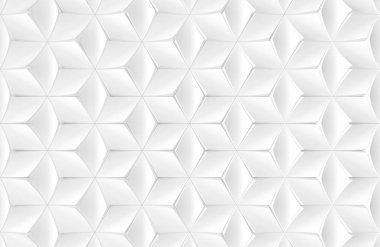 Zarif beyaz geometrik arka plan