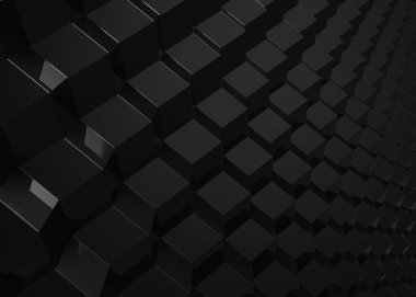 Siyah geometrik arkaplan