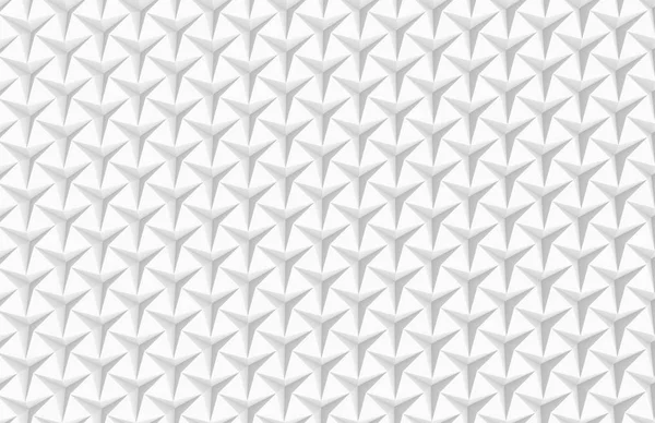 White three pointed star background — Stock Photo, Image