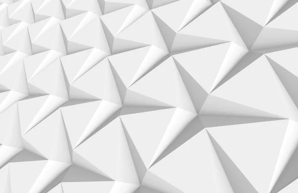 White three pointed star background