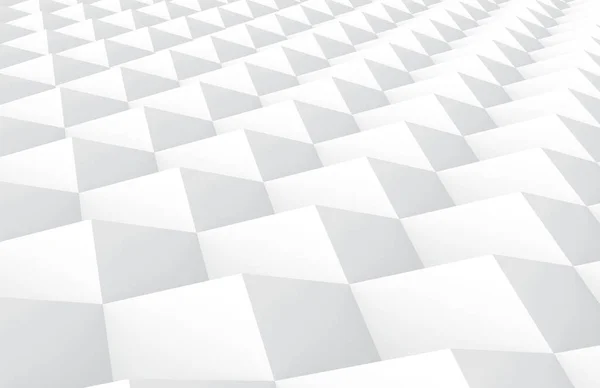 Fond blanc cubes inclinaison — Photo