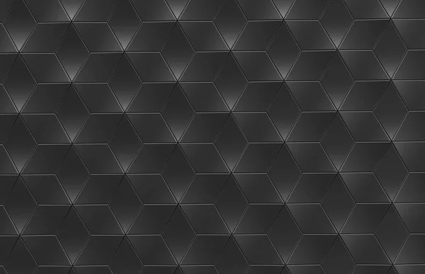 Geometrischer schwarzer Hintergrund — Stockfoto