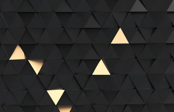 Geometric triangle background