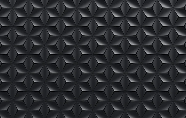 Elégant fond géométrique noir — Photo