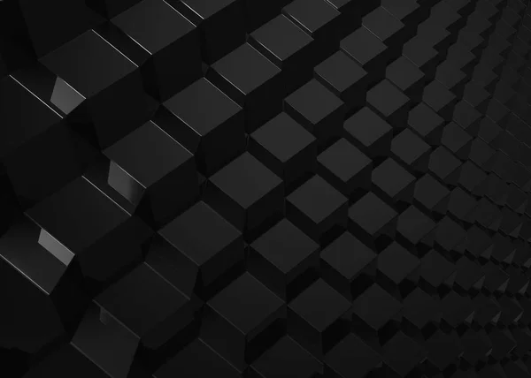 Black geometric background