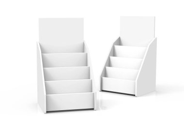 Karton masa üstü raf