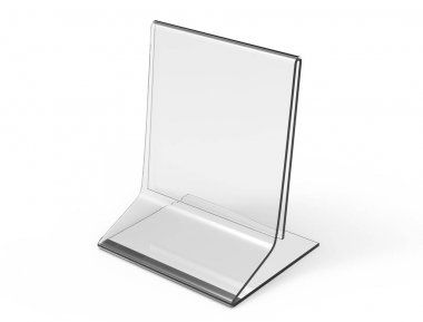 Akrilik stand mockup