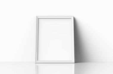 Boş resim çerçevesi mockup