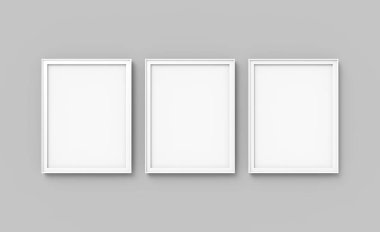 Boş resim çerçevesi mockup