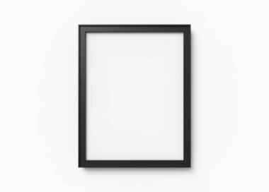 Boş resim çerçevesi mockup