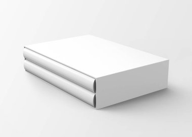 Karton kutu kapaklı kitap