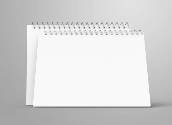 Mockup de bloco de notas em branco — Fotografia de Stock