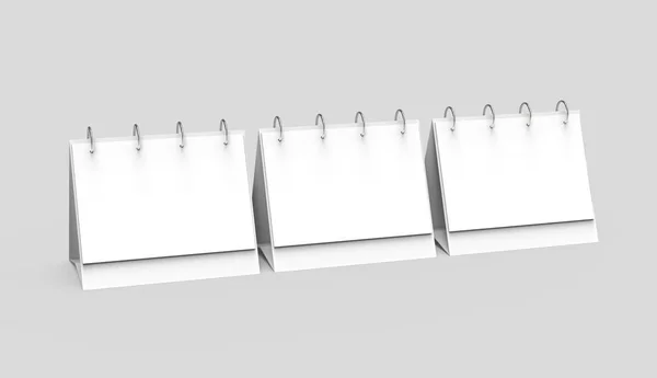 Blank desk calendar — Stock Photo, Image