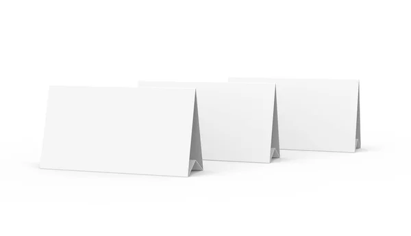 Modèle de tente en papier blanc — Photo