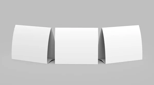 Modèle de tente en papier blanc — Photo