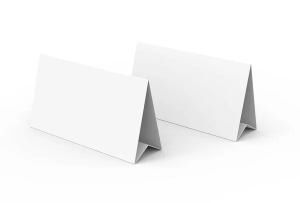 Modelo de barraca de papel em branco — Fotografia de Stock