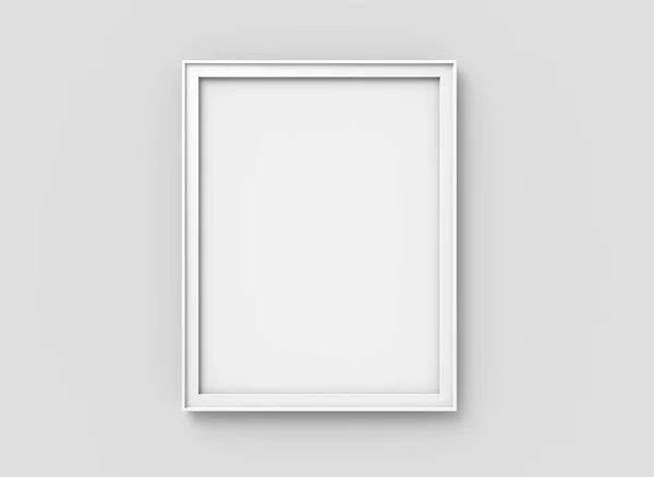 Marco de imagen en blanco maqueta — Foto de Stock